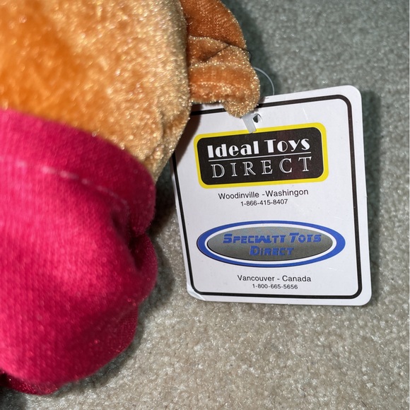 NWT Super cute Rehoboth Beach Delaware Funland Soft Plush Toy Hoodie - Picture 3 of 6